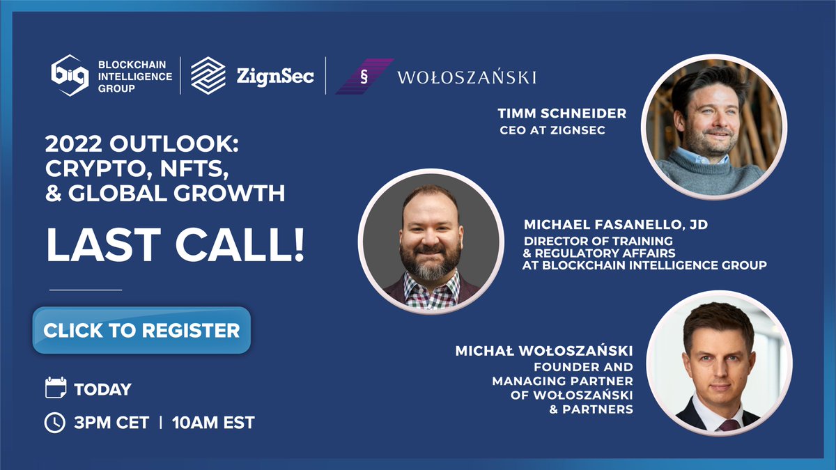 ZignSec's tweet photo. Last call to register for 2022 Outlook! 

Learn more and register for the webinar here: https://t.co/ZdKQWrJa39 
 
#ZignSec #2022Outlook #BIG https://t.co/10zv6KhwMx