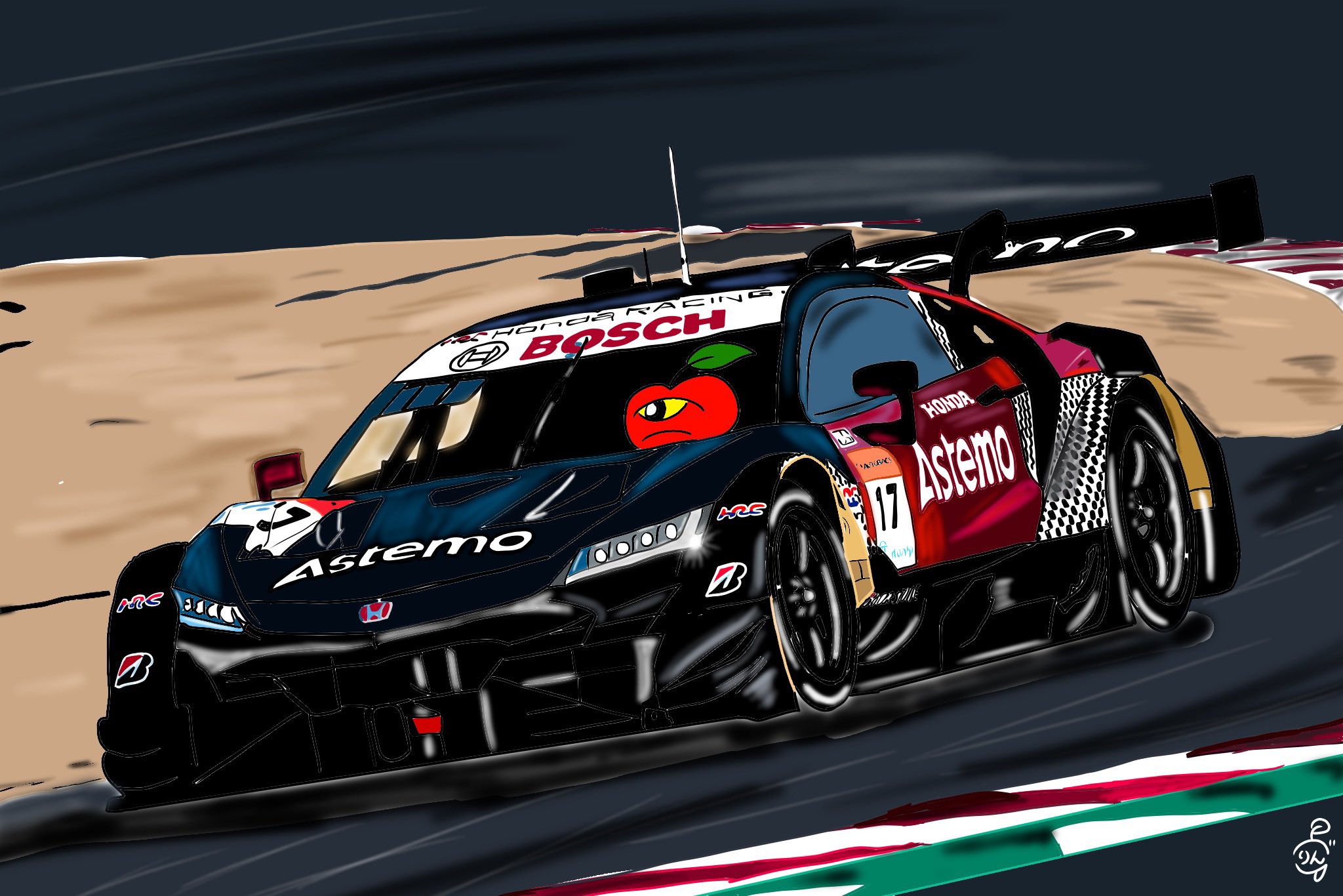 りんごの神様 りんごの神様 Astemorealracingのテストに参加 りんごの神様 りんごの神様 Instagood Follow4follow イラストレーター Illustrator Medibangpaint Nsx Supergt 車好きな人と繋がりたい スーパーgt Astemo Supergt Raybrig