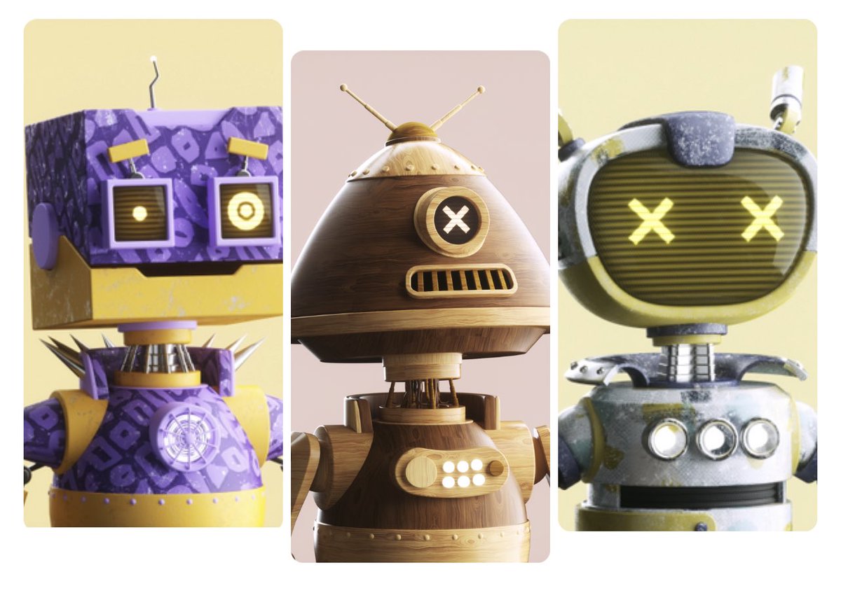 TiffCrypto's tweet photo. I ended up buying 3 more #ALPHABOTS as there are some great deals out there. They all look so cool and floor is low, so definitely grab some! Got 6 now 😍

#AlphaBotsNFT @AlphabotSociety @Travis_rags #alphabotsociety #NFT #NFTCommunity #nftcollector #NFTartist #cro #crypto #NFTs https://t.co/isFvVQzsZo