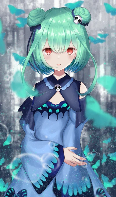 ありがとう🦋

#絵クロマンサー 