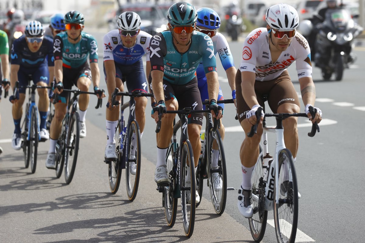 Red Bull – BORA – hansgrohe (@rbh_procycling) on Twitter photo 🇦🇪 #UAETour
Today is <a href="/Theflyingmullet/">Shane Archbold</a>'s 200th race day with us,* and he's spending it in the <a href="/uae_tour/">UAE Tour Official</a> peloton 👊🏼
70km remaining, as the peloton is around 1 minute in arrears of the break.
📸: <a href="/SprintCycling/">SprintCycling</a>
*Thanks to <a href="/ProCyclingStats/">ProCyclingStats.com</a> for the info! 🇦🇪 #UAETour
Today is <a href="/Theflyingmullet/">Shane Archbold</a>'s 200th race day with us,* and he's spending it in the <a href="/uae_tour/">UAE Tour Official</a> peloton 👊🏼
70km remaining, as the peloton is around 1 minute in arrears of the break.
📸: <a href="/SprintCycling/">SprintCycling</a>
*Thanks to <a href="/ProCyclingStats/">ProCyclingStats.com</a> for the info!