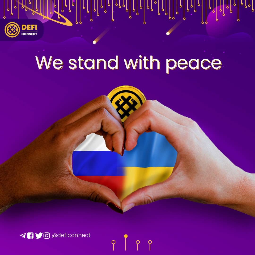With the recent #RussiaUkraineCrisis
We extend our hand of peace  to those in #UkraineRussia

Let #love lead❤️

#PeaceInUkraine  #Ukrainian #UkraineInvasion #RussiaUkraineConflict #UkraineRussiaConflict #NFT #RussiaUkraineWar #DFCTipper #dfc #DefiConnect #cryptocurrency