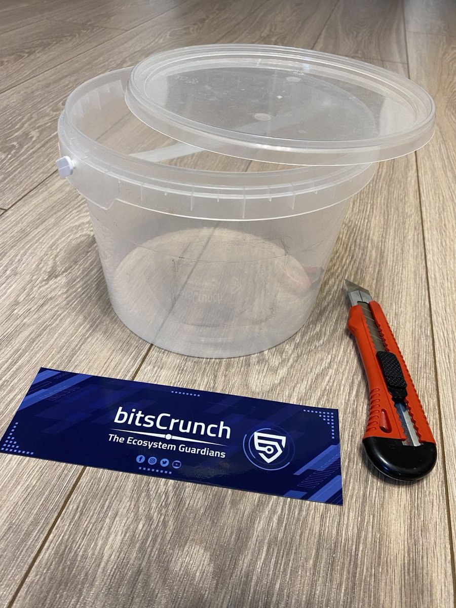 nft_pass's tweet photo. Bird feeder made from an old bucket
@bitsCrunch #NFTPolice #Crunchers https://t.co/VmY3EkA7ze