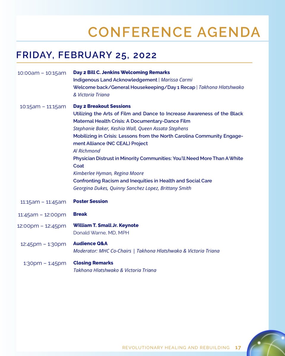 UNC Minority Health Conference tweet media