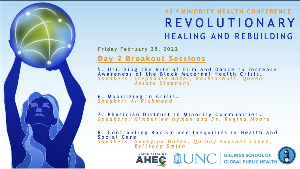 UNC Minority Health Conference tweet media