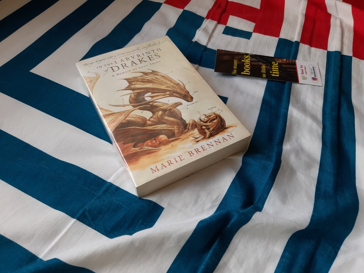 aeliusreads's tweet image. With the closure of Rebel of the Sands. I&apos;m starting off my 5th book in the TBR list with In the Labyrinth of Drakes by Marie Brennan!

#mariebrennan #booktwt #books #NewBook