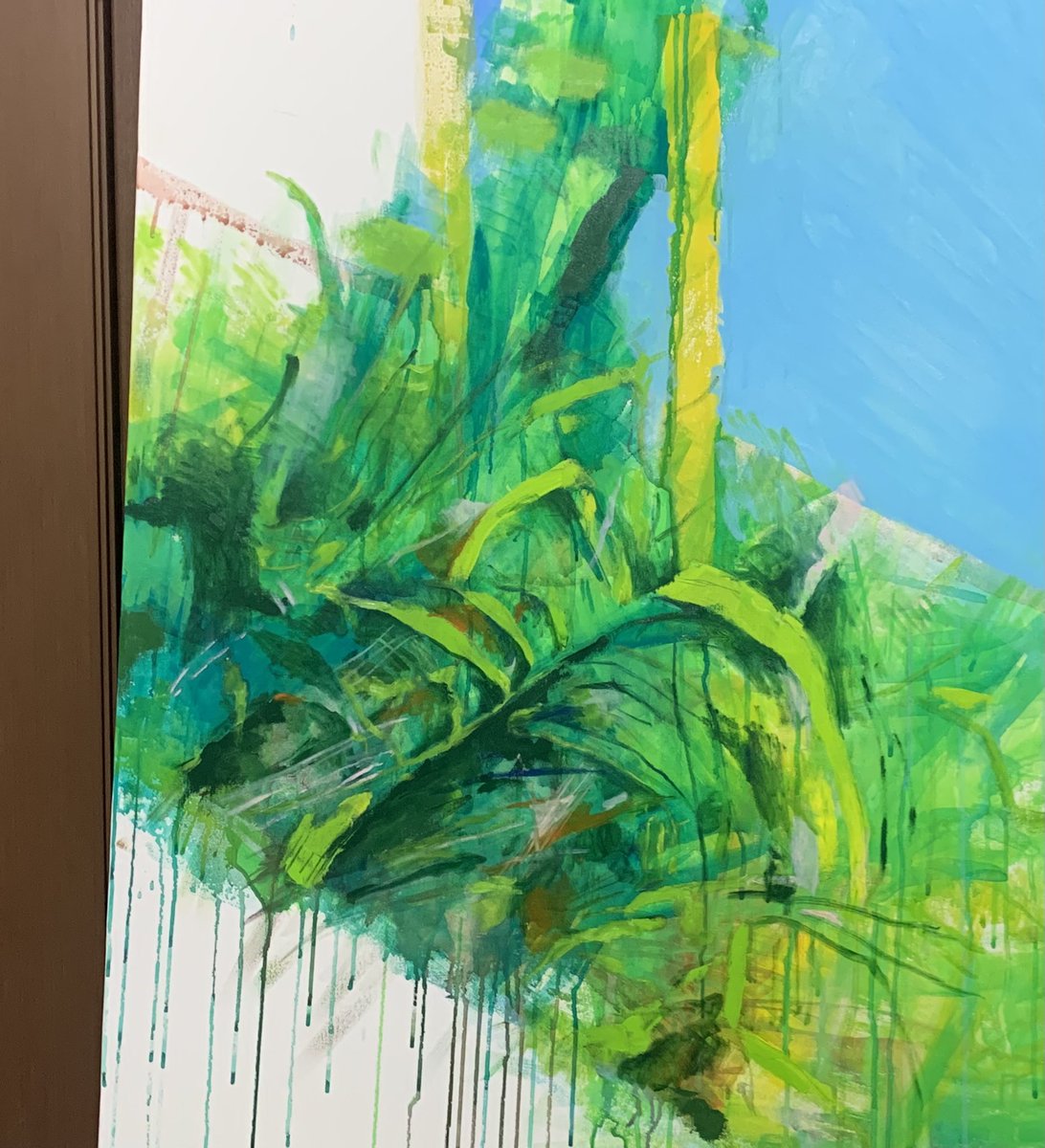mi0007ta's tweet photo. 制作過程🌿🌿🌿
#art #brawing #illustration #pictures #oilpainting #絵 https://t.co/Vm4VcbhpZx