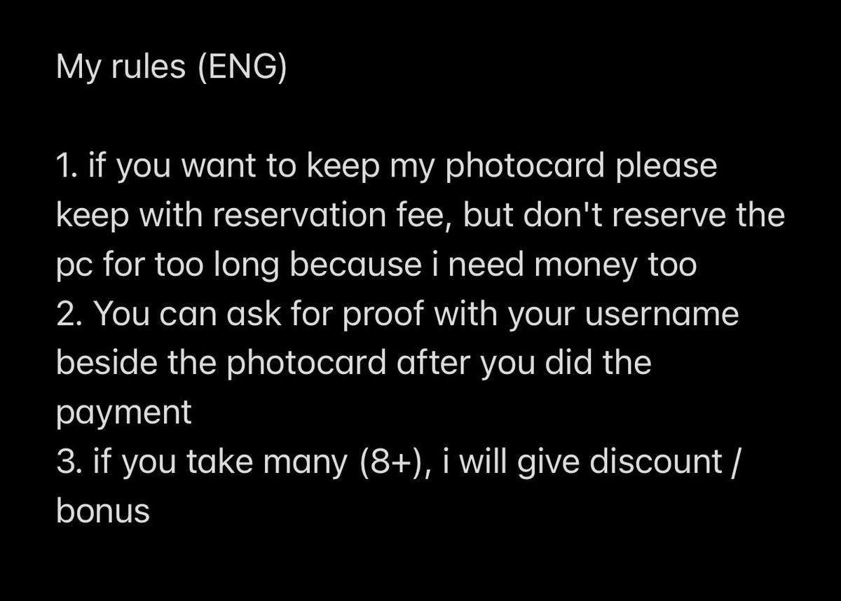 bobay0208's tweet photo. ➖PLEASE READ BEFOR DM-ING https://t.co/EAn2feqYHM