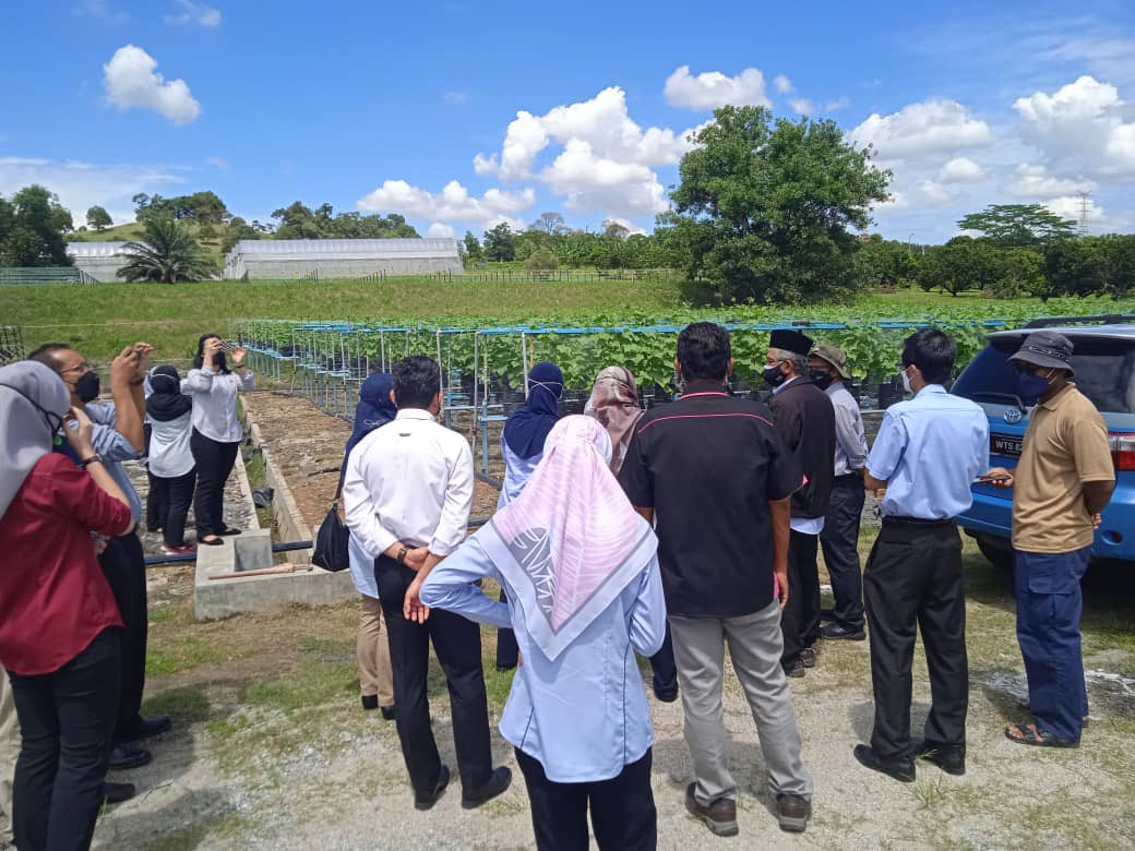 25/02/2022, Jumaat | Lawatan kerja ke <a href="/BpitSelangor/">BPIT Selangor</a> dan TKPM Serdang oleh YBrs. Puan Azah Hanim binti Ahmad, Timbalan Ketua Setiausaha (Dasar) @mafimalaysia untuk meninjau sistem IOT dan Kilang Tanaman Sayuran yang dibangunkan oleh <a href="/myDOA_HQ/">Jabatan Pertanian Malaysia 🇲🇾</a> .