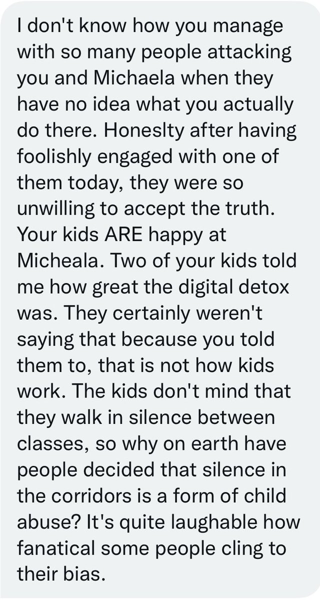 Our kids and families are happy.

Yet these middle-class ideologues think they know better than our own families about what works!

Shame on them for being so condescending.

All human beings have the right to choose

You don’t have the right to take that choice from them.