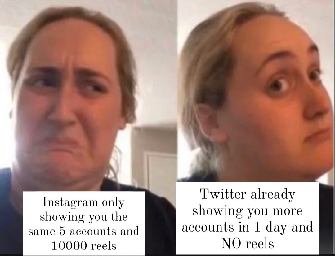 I'm already loving the fact that I'm seeing so many new people I would've never found on <a href="/instagram/">Instagram</a> since they hide everything 🙃 #dogsoftwitter #twitterdogcommunity