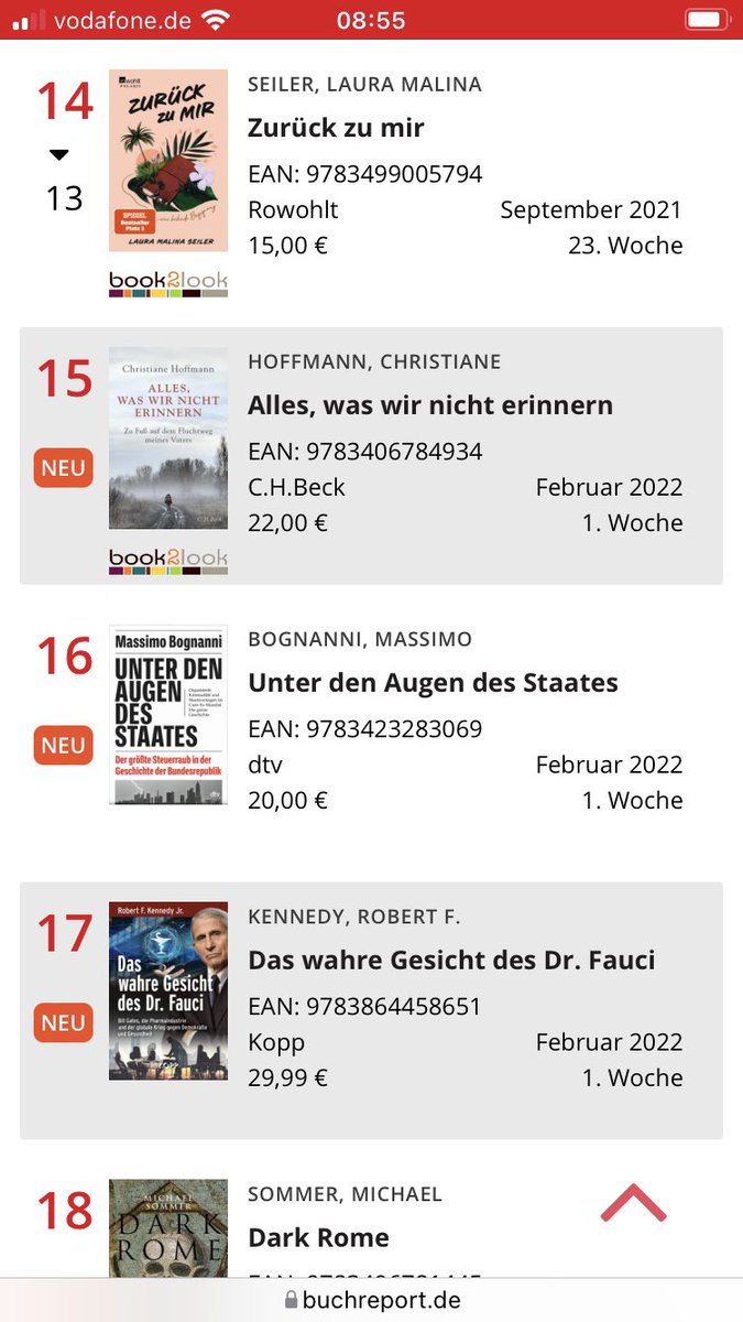 Ein riesen Dankeschön an alle Leserinnen &amp; Leser meines #CumEx Buches <a href="/dtv_verlag/">dtv Verlag</a> „Unter den Augen des Staates“. Ich kann immer noch nicht glauben, dass es gleich in der 1. Woche auf der <a href="/derspiegel/">DER SPIEGEL</a> Bestsellerliste gelandet ist. Als Dank verschenke ich unter allen RT ein Exemplar