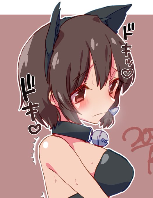 ところでなんでしっぽ持ってるの?アピール?「これは、持ってないと揺れて…」ああ、おしり刺激されちゃうんだ。 https://t.co/TT3BFyqWTZ 