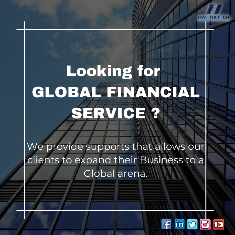 InvatixtechC's tweet photo. Looking for global financial service?
We provide supports that allow our clients to expand their Business to a Global arena.https://t.co/0mXjga9NKl
Contact us now on  02249647700
info@invatixtech.com
#invatixtech #emailinvoices #marketingservicesb2b #marketing #marketingservices https://t.co/sbemINIZIy