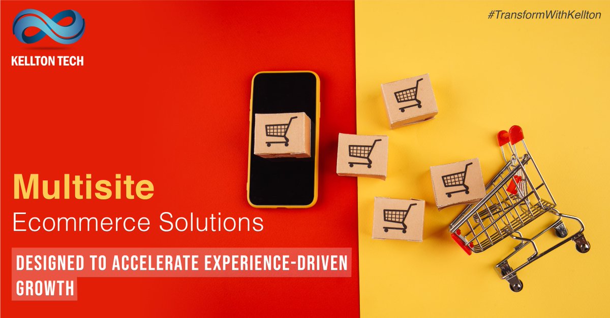 KelltonTech's tweet photo. Achieve consistent and compelling customer experiences #CX at scale with Kellton Techโs cutting-edge multisite #eCommerce solutions. To explore our suite of #DigitalSolutions for eCommerce players, visit us: https://t.co/XTSa8SPxKr
#eCommerceApplications #eCommerceSolutions https://t.co/m6xvUmgMgh