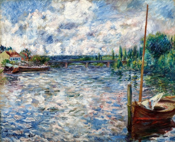 Pierre-Auguste Renoir - The Seine at Chatou, 1874, Dallas Museum of Art, @DallasMuseumArt
oil on canvas

#stomouseio #DallasMuseumofArt #pierreaugusterenoir
