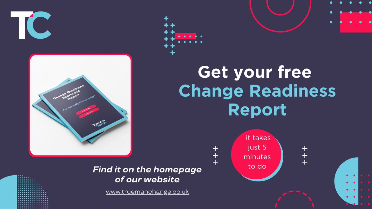Do you feel change ready?

We know how difficult making change happen can be. So, we have built a free tool for you to use to gain a little more insight to help you start that journey and it only takes 5 minutes!

Try the tool: bit.ly/3sUpiTG