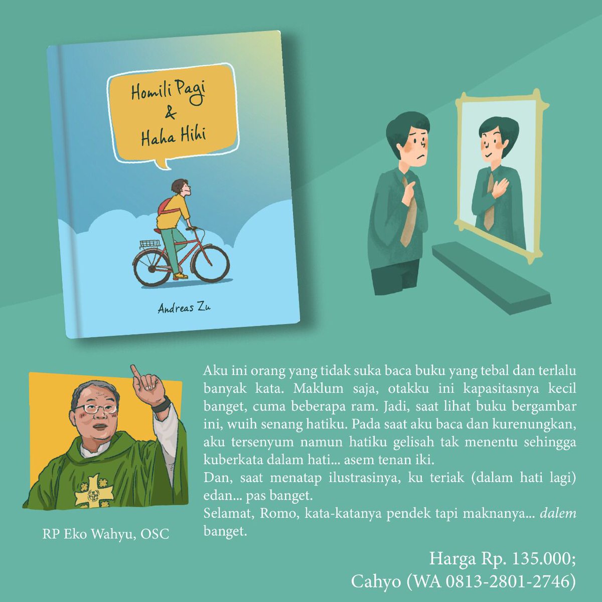 HomilipagiHahi's tweet photo. PO ditutup tanggal 2 Maret. Yuk, yang belum pesan. 

Pemesanan klik sini https://t.co/HDn3uN0u8p https://t.co/uxytLTc88Z