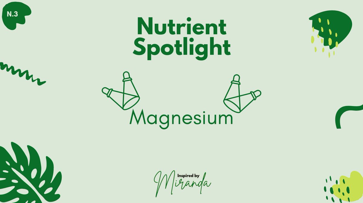 Inspired_by_M's tweet photo. Magnesium has over 300 functions in the human body, isn’t that Impressive?! Luckily, this essential #mineral is found in many whole foods, especially in:

✳️ Brazil nuts
✳️ Brown rice
✳️ Cashews
✳️ Mackerel
✳️ Spinach

See more #nutrition info here: https://t.co/GcAtaf6FVf https://t.co/F6TJC7W17T