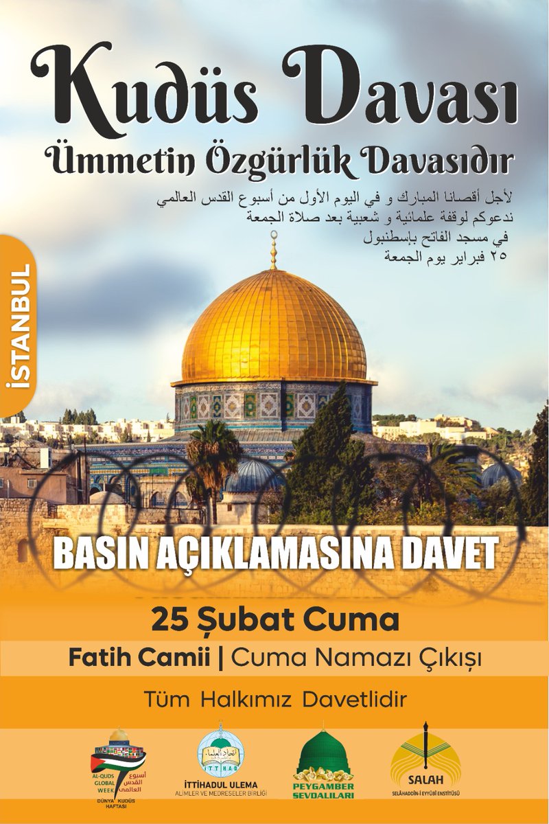 BirligiAlimler's tweet photo. #KudüsHaftası
#kudüs #mescidiaksa #filistin #israil https://t.co/uEUiRHBdC6