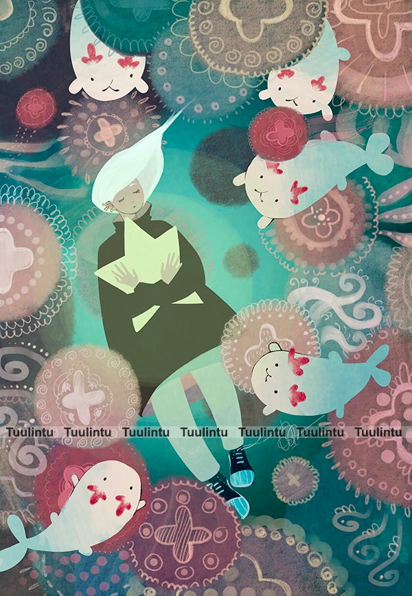 tuulintu's tweet photo. @basraa7 Happy birthday, Chips! 🤗🎂🎉

My name is Tuulintu.

I paint fantasy illustrations.

My prints are now here: https://t.co/4PDDAkFdPT https://t.co/oftIALZtbT