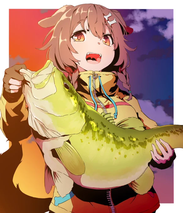 #できたてころね ころさんのバス釣り楽しみ😋🐟 