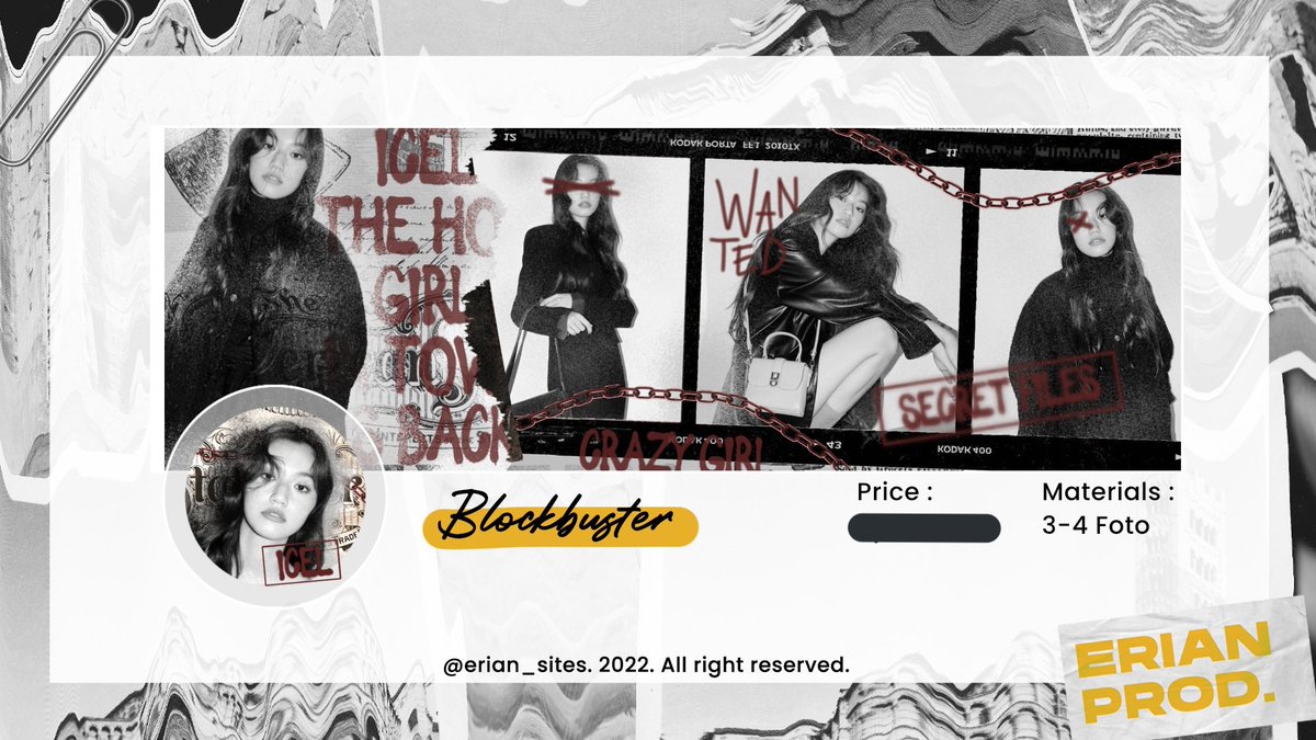 mamaupil's tweet photo. ㅤ
19. Retweet ini dan follow @erian_sites jika kalian ingin mendapatkan layout BLOCKBUSTER dari Erian
ㅤ https://t.co/tyi1ViDUz8
