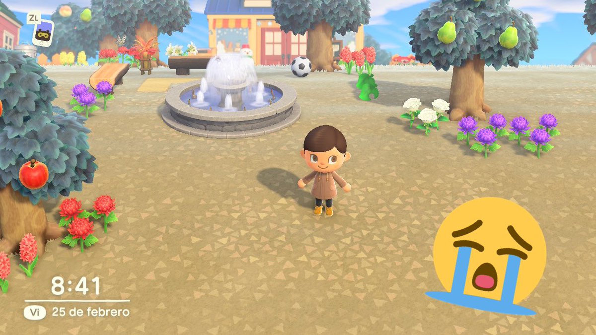 belenmcam's tweet photo. Y se fue la nieve... pero llegó el barrizal 🙈😪 #AnimalCrossingNewHorizons https://t.co/CRCTpcOaZV
