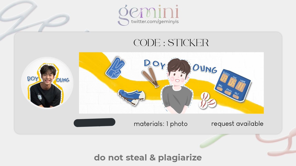mamaupil's tweet photo. ㅤ
23. Retweet dan follow @geminyis jika kalian ingin mendapatkan layout STICKER dari Gemi
ㅤ https://t.co/wuGVGlLISb