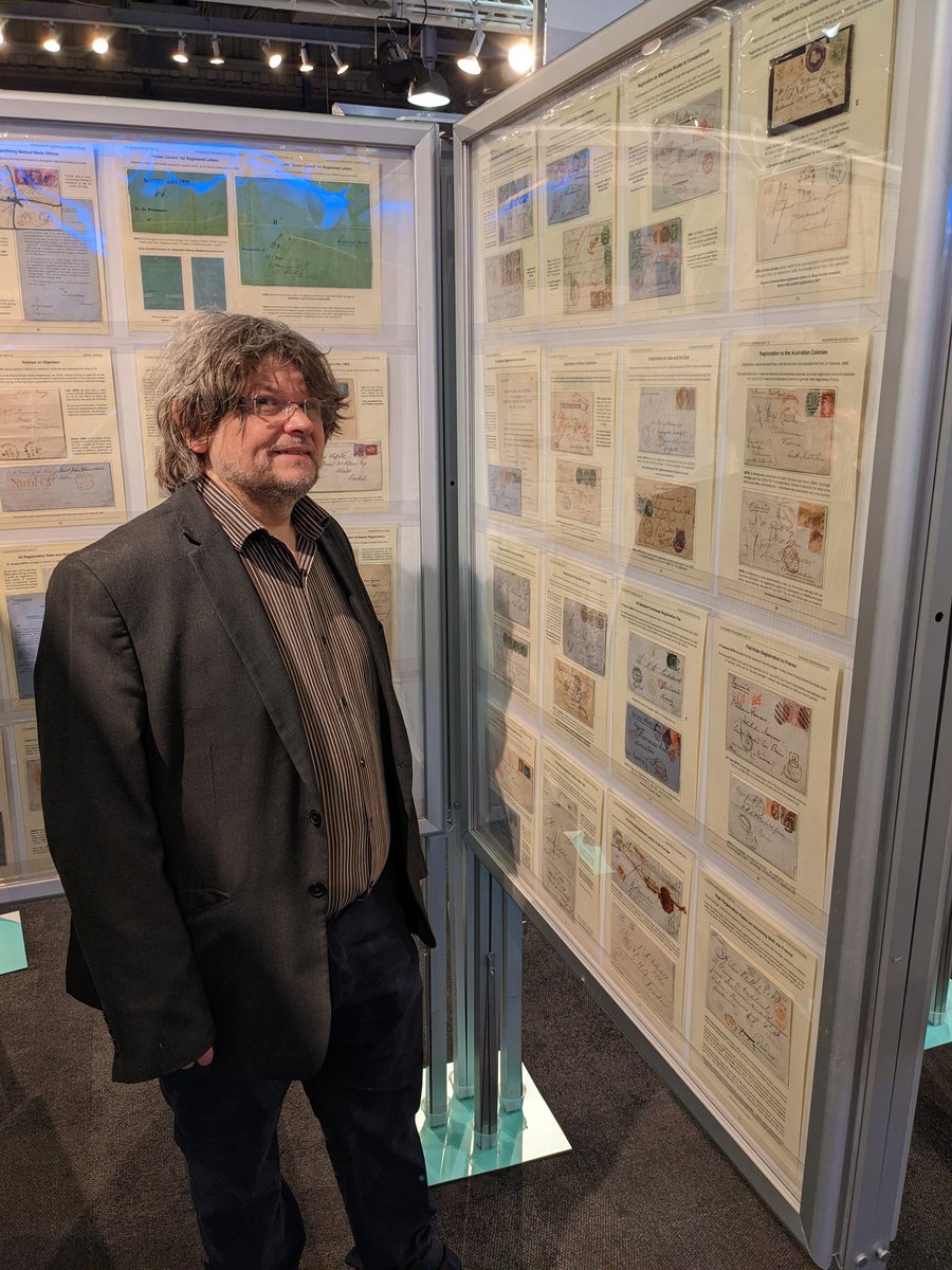 Well done to Maurice Buxton on receiving a Gold Medal for his exhibit "For Safe Conveyance" '- Registration and its Forerunners in the British postal system c 1705-1878' at #London2022 and much appreciated the insights provided. #philately