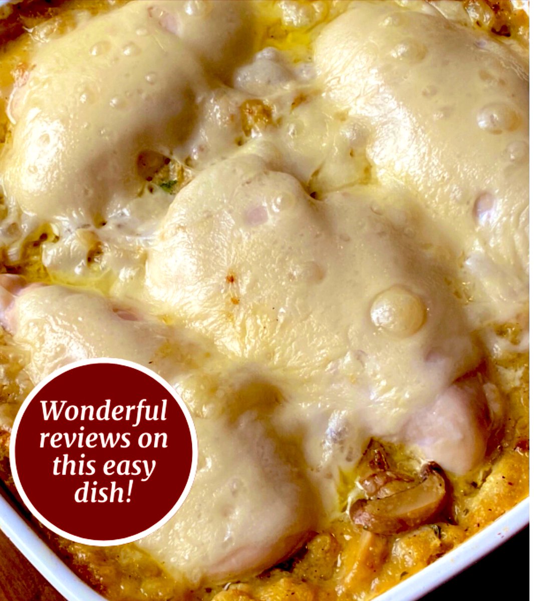 Delicious Swiss chicken casserole will quickly become a favorite easy meal on a busy weeknight. #chicken #Swiss #casserole #delicious #EasyRecipes #weeknight #cheese #Favorite #recipe #Food Recipe➡️ thesouthernladycooks.com/swiss-chicken-…