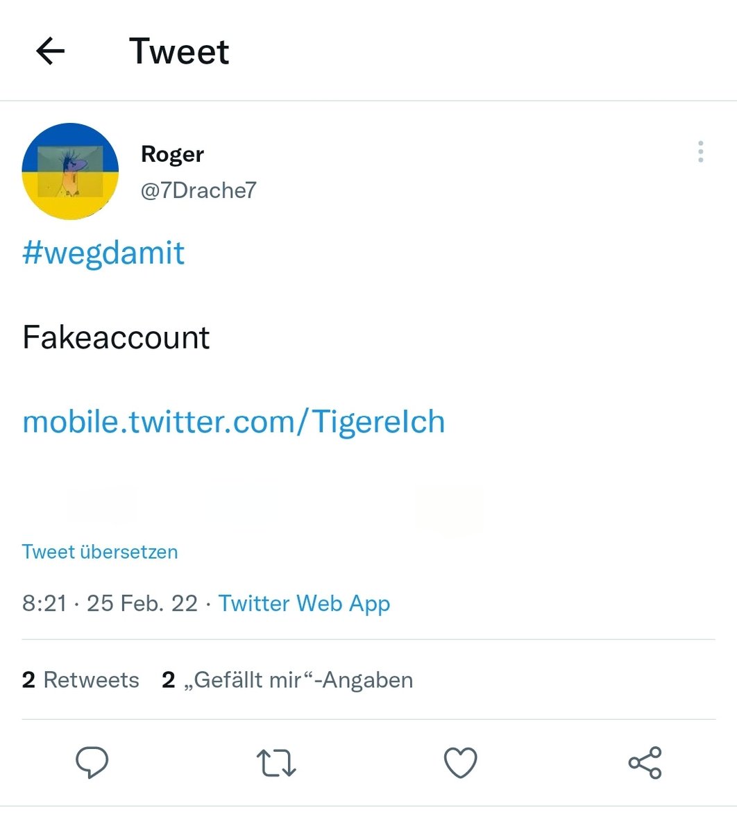 Danke Roger, dass du den Hetzer wegmelden willst. Das hier dagegen ist ein friedliebender acc, der niemanden blockiert. Küsse gehen an dich raus 😘.