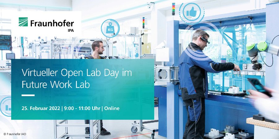 Future Work Lab (@futureworklabde) on Twitter photo Wir freuen uns darauf Sie heute zahlreich zu unserem »Open Lab Day« begrüßen zu dürfen - es warten wieder spannende Vorträge auf Sie. Heute dreht sich alles um das Fokusthema Assistenzsysteme.
@Fraunhofer_IPA und <a href="/iaostuttgart/">Fraunhofer IAO</a> mit dem <a href="/FutureWorkLabDE/">Future Work Lab</a> Wir freuen uns darauf Sie heute zahlreich zu unserem »Open Lab Day« begrüßen zu dürfen - es warten wieder spannende Vorträge auf Sie. Heute dreht sich alles um das Fokusthema Assistenzsysteme.
@Fraunhofer_IPA und <a href="/iaostuttgart/">Fraunhofer IAO</a> mit dem <a href="/FutureWorkLabDE/">Future Work Lab</a>