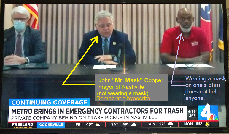 TKovachNashvil's tweet photo. REMEMBER WHEN Nashville's mayor, John "Mr. Mask" Cooper, destroyed businesses &amp; #RealEstate prices  #downtown by requiring masks and sending #police to illegally enforce his mandates?  🤬 (In 2006, I ran for #Congress against his brother, career #Democrat politician #JimCooper.) https://t.co/YKKT4axzCV