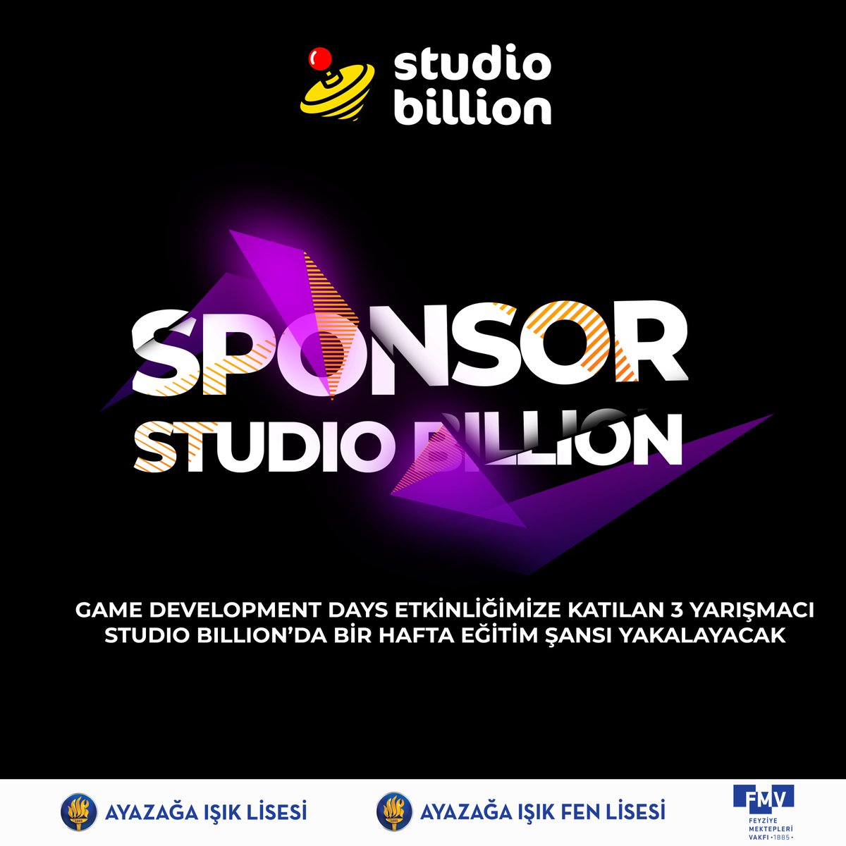Destekleriniz için teşekkür ederiz.  <a href="/studiobillion/">Studio Billion</a>