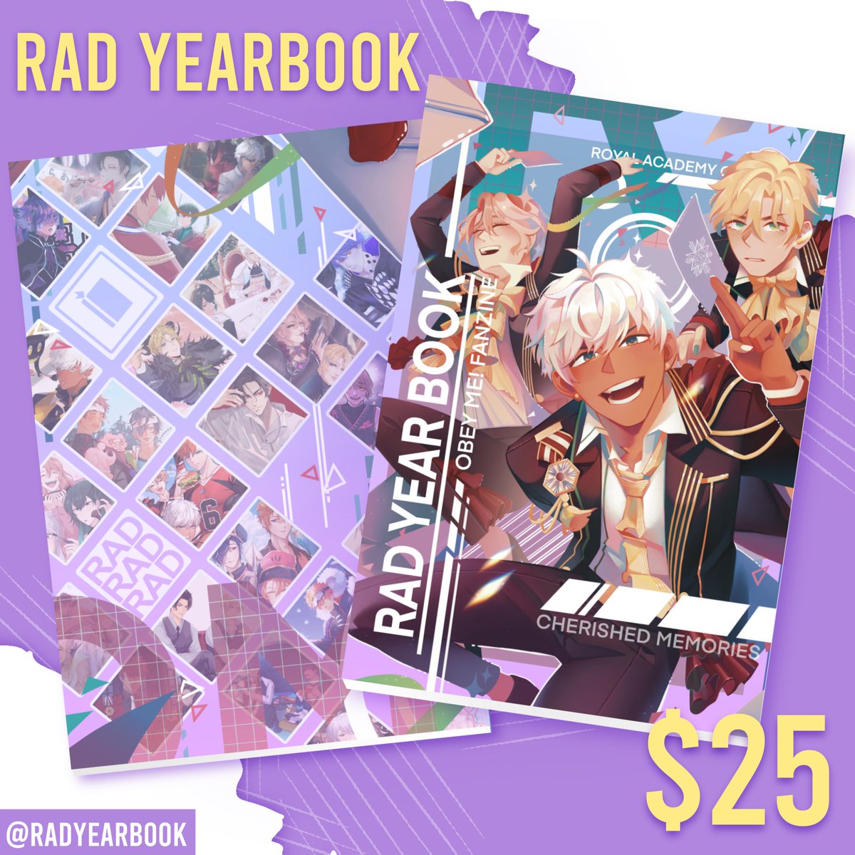 RADyearbook's tweet photo. 📣 ATTENTION ALL RAD STUDENTS ‼️📣

The time you all have been waiting for has finally arrived! RAD’s first-ever yearbook is finally open for PRE-ORDERS 🎉 

Get it here: https://t.co/MFeutl3aWG https://t.co/fpTUiNlcFu