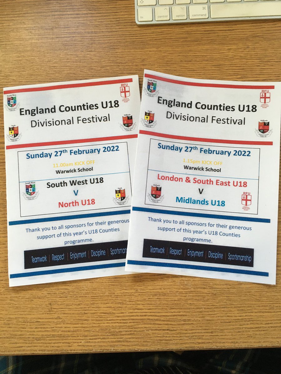 EngCountiesU18's tweet photo. All set for the weekend. https://t.co/T0Bd1riBOi