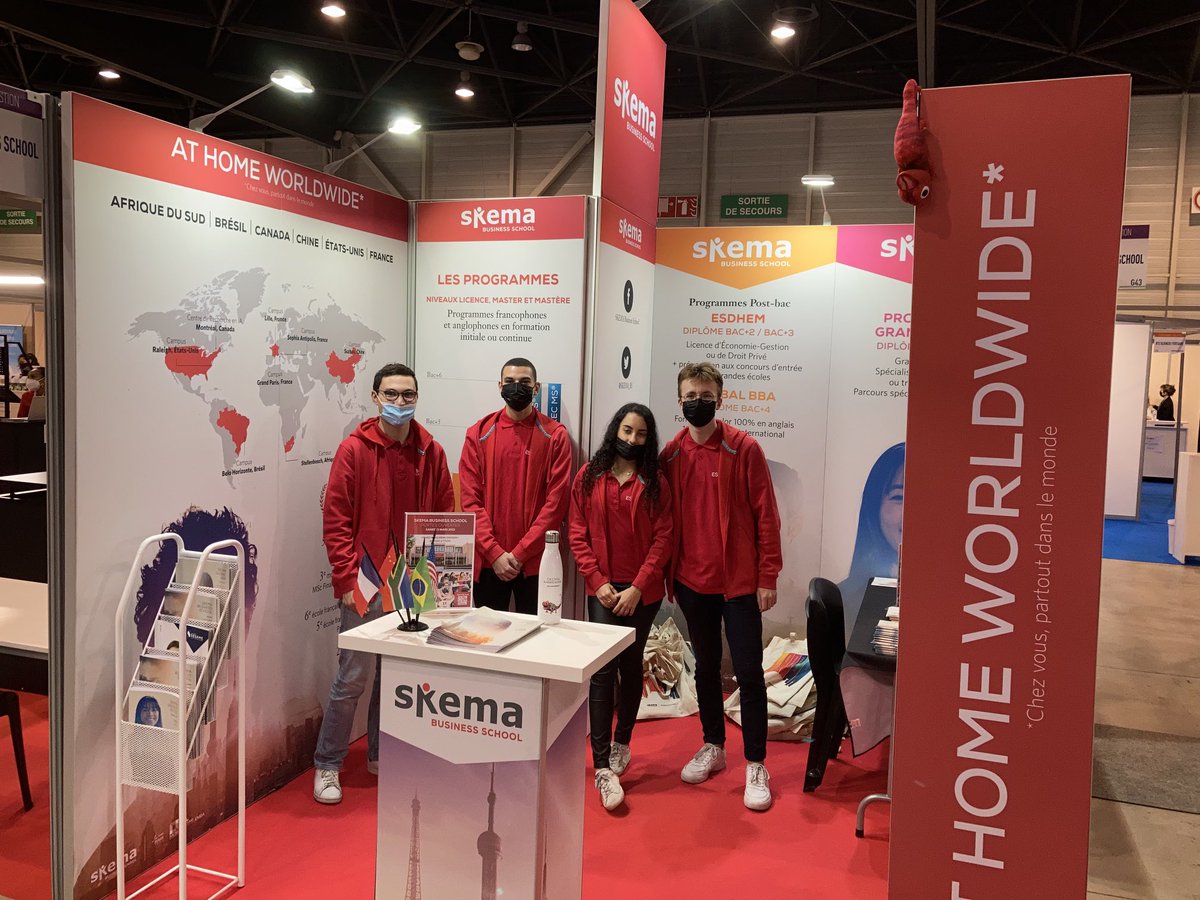 david_neusy's tweet photo. C’est dans le Sud aujourd’hui et demain que vous retrouvez ⁦@SKEMA_BS⁩ au Parc Chanot ⁦@marseille⁩☀️ on vous attend jusqu’à 18h 😉⁦@SKEMA_BBA⁩ ⁦@SKEMA_ESDHEM⁩ https://t.co/3yeiD1WKUc