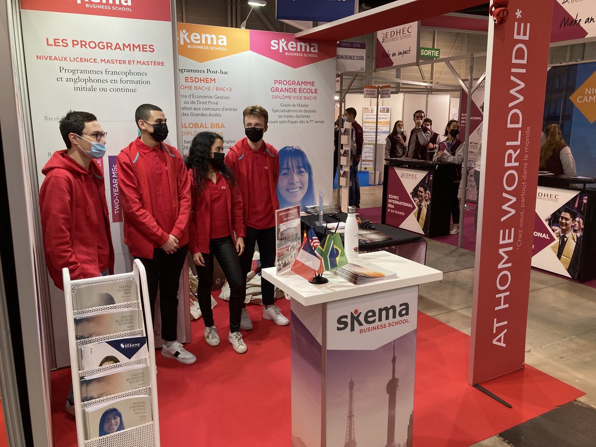 david_neusy's tweet photo. C’est dans le Sud aujourd’hui et demain que vous retrouvez ⁦@SKEMA_BS⁩ au Parc Chanot ⁦@marseille⁩☀️ on vous attend jusqu’à 18h 😉⁦@SKEMA_BBA⁩ ⁦@SKEMA_ESDHEM⁩ https://t.co/3yeiD1WKUc