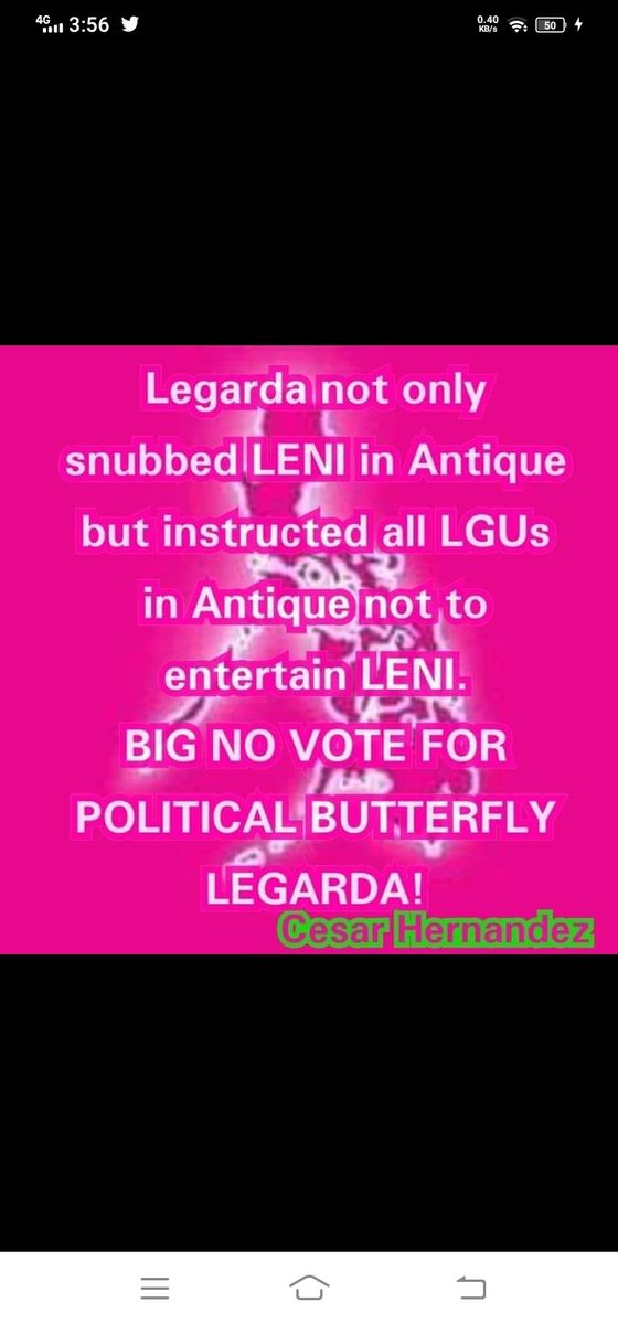CamposJuledna's tweet photo. #ZEROVOTE
LOREN LEGARDA, ISANG BULOK NA TRAPO

ctto https://t.co/V3fFKZmE0t