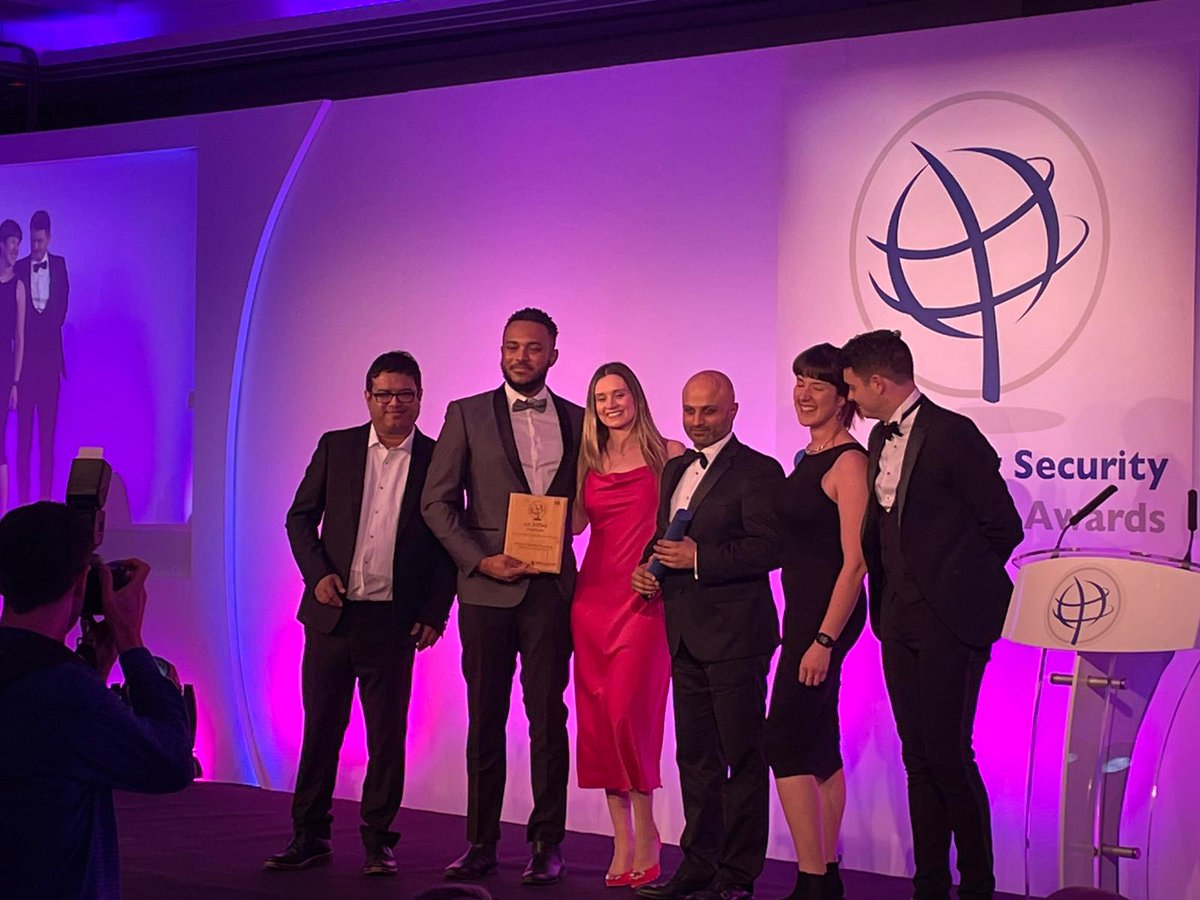 CorpsSecurity's tweet photo. We are thrilled to have also won Outstanding Equality, Diversity and Inclusion Initiative! Recognition among so many fantastic entries, is testament to the brilliant work by our dedicated team. Thank you to category sponsor @AssistServGroup supported by @sycom.
#OSPAs #security https://t.co/Px4WGDEBvh