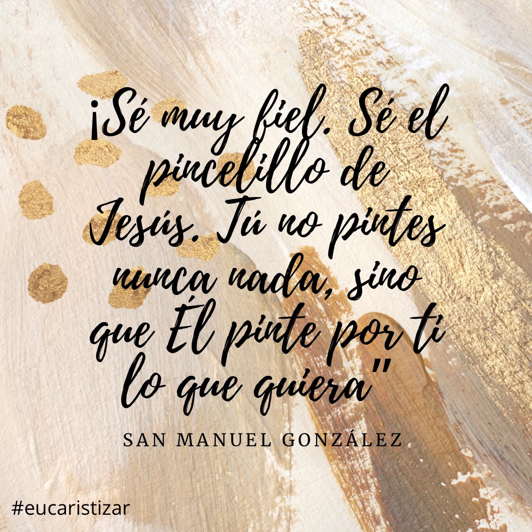 sanmanuelg's tweet photo. Feliz cumpleaños #SanManuel que como tú, toda la familia eucarística nos dejemos hacer por #Jesús @eucaristicas @granitodigital @cordimoni @vallecamino @de_uner @unersevilla @Uner_Tizayuca @eucaristizando_ @fer_ecu @amesteban71 @PJVDehonianos @VocacionesMad @ZgzPjv https://t.co/vnUhTIzf9b
