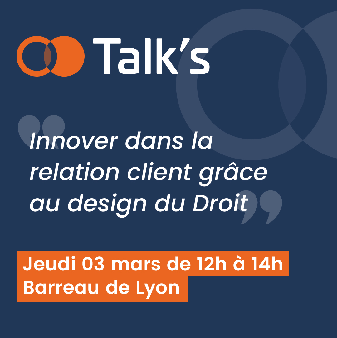 SEPTEO_AVOCATS's tweet photo. 📢 [𝗧𝗔𝗟𝗞'𝗦 by SECIB]
 
💬  "Innover dans la relation client grâce au design du droit"
🙌  Animé par Sihem Ayadi @JuridyLegal, David Martin et Zakaria Badi !
 
📍 Maison des Avocats - 69003 LYON
 Inscrivez-vous ici ➡️ https://t.co/tVLtmOyOfb
@Avocatslyon
#Avocats #Legaldesign https://t.co/7opJBHwXsc