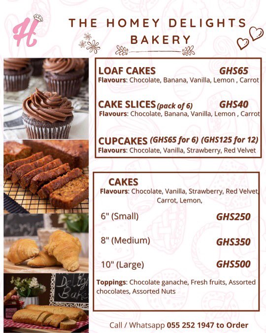 HomeyDelights's tweet photo. Check our our new Menu ✨🍰
See anything you like ? 
_
Follow @HomeyDelights for more 
.
.
😍TAG a friend who needs to see this
🤳 Turn on your post notifications https://t.co/iIwAVTfE1e