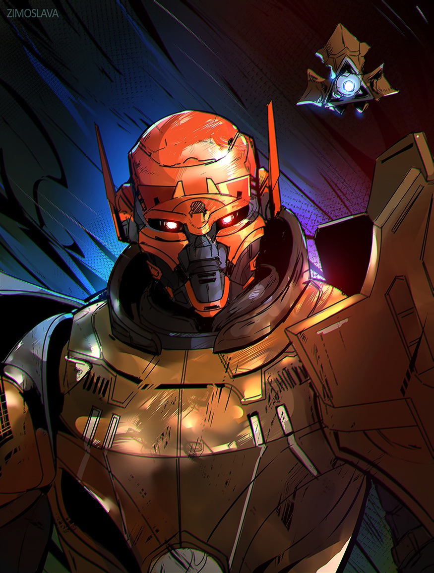 Commission for Luis Santiago 😻 

#Destiny2Art #Destiny #Destiny2 #Titan