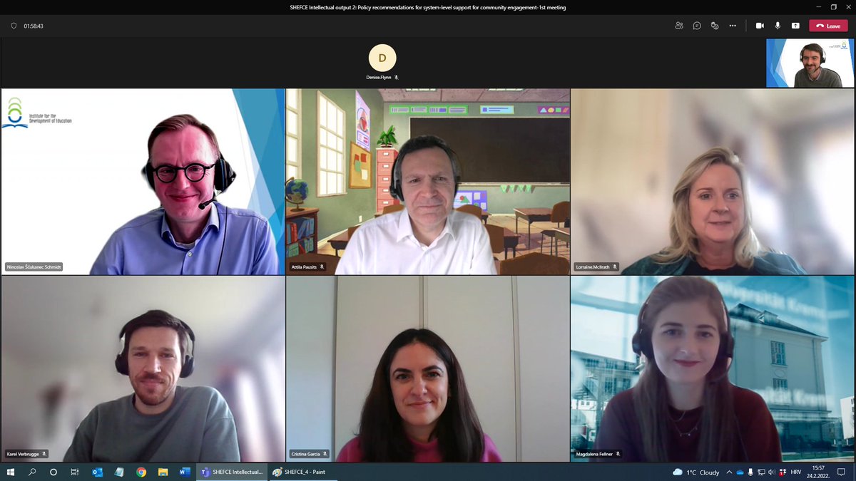SPACE_EUproject's tweet photo. Exciting new developments this week in our #SHEFCE project. Our teams from Austria, Belgium, Croatia, Ireland &amp; Spain have been meeting to plan university action plans for community engagement as well as national/system-level policy reviews. Watch this space! 🇦🇹🇧🇪🇭🇷🇮🇪🇪🇸 https://t.co/wtBaRLBhzN
