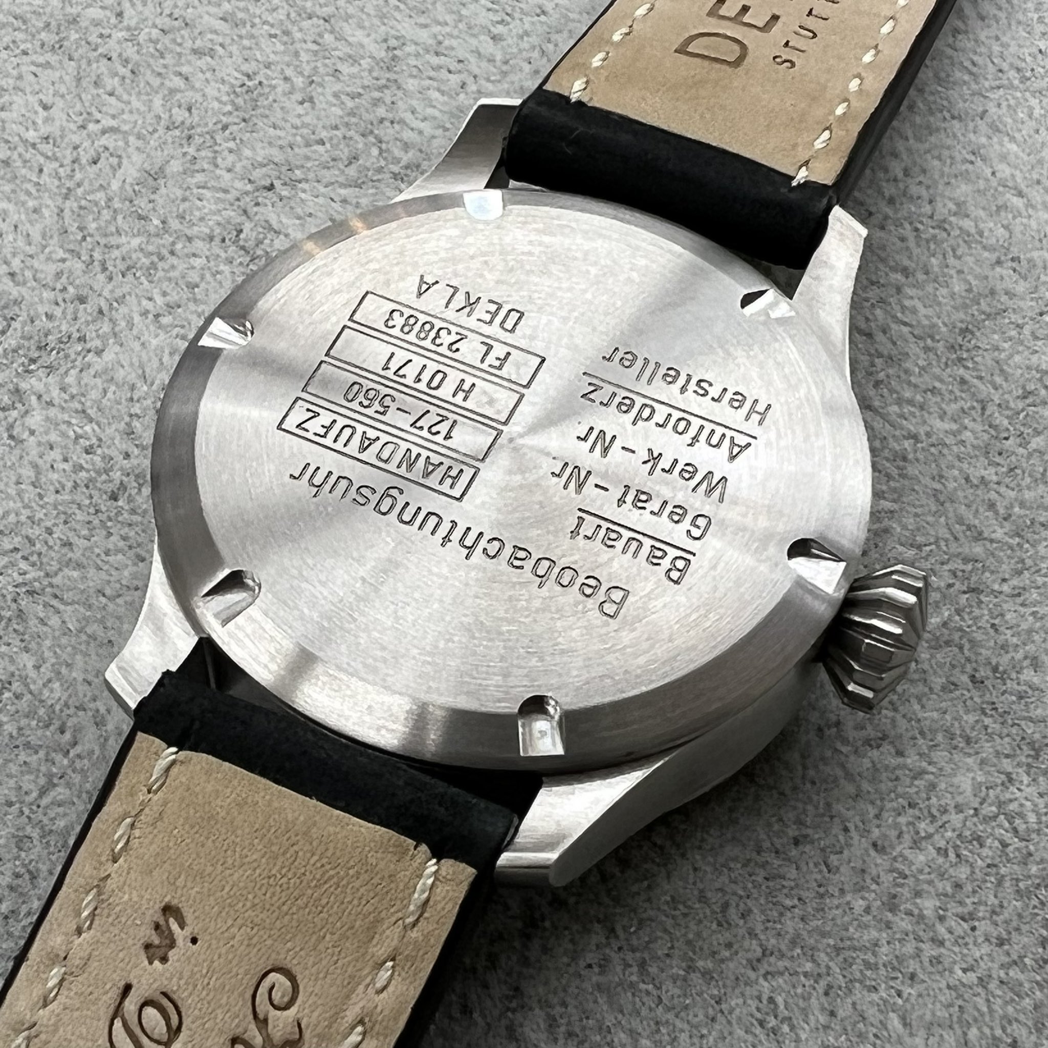 DEKLA デクラ 手巻き時計 デッキウォッチ ドイツ製 腕時計大好き