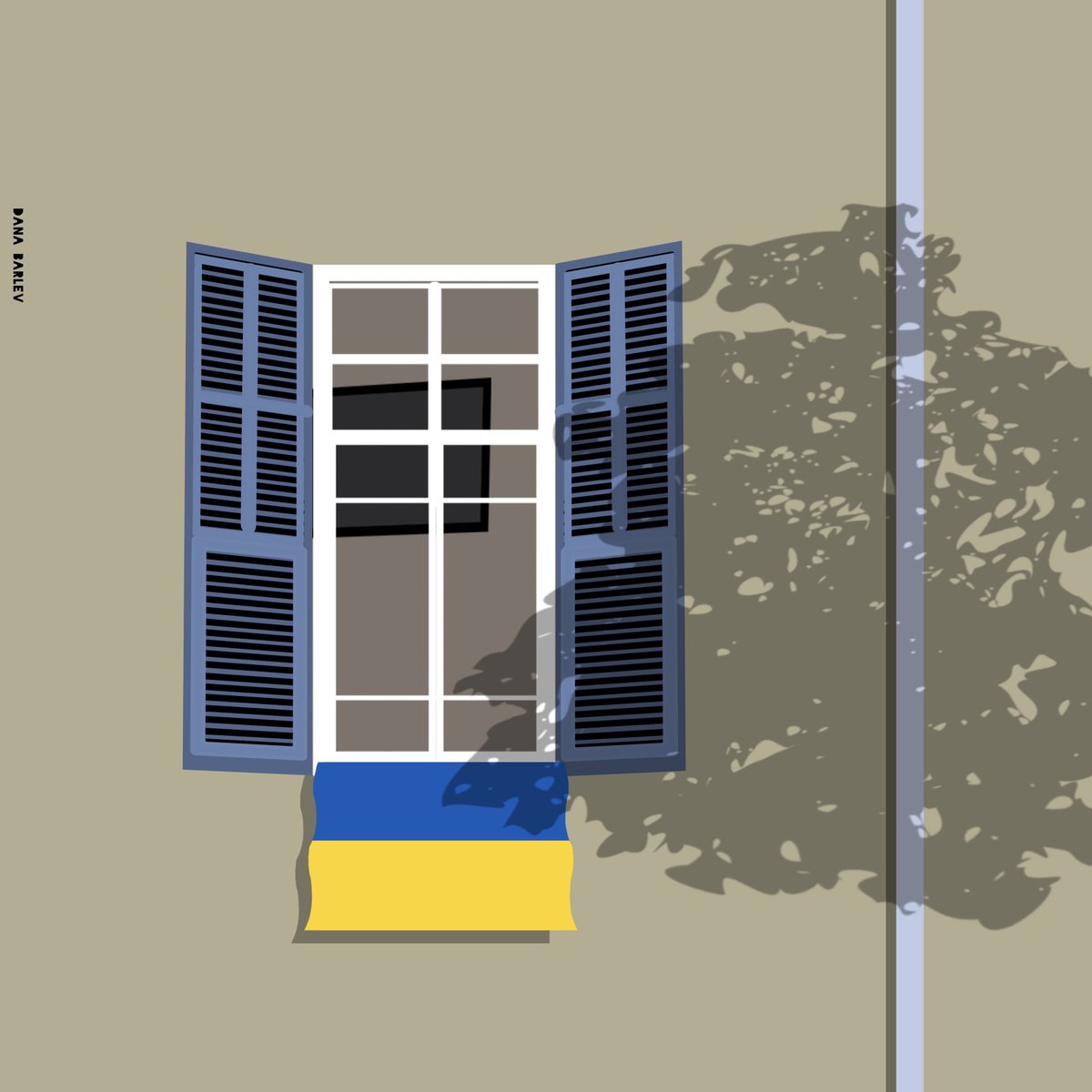 BarlevDana's tweet photo. #standwithukraine #stopputin #peace #stopwar #artagainstwar #illustration #ukraine #solidarnizukrainą https://t.co/C0ZOlOhFQD