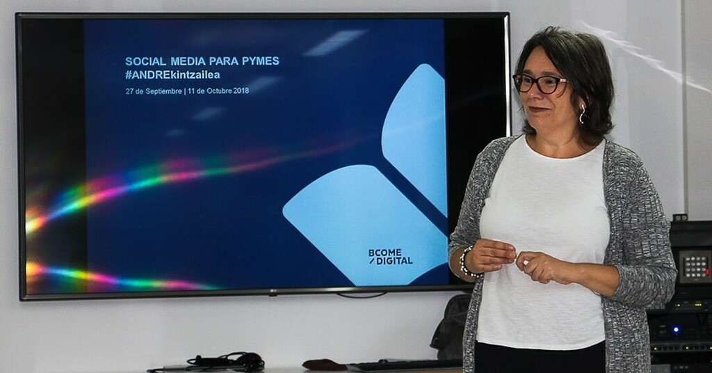 Hoy impartimos Social Media para pymes en el programa #ANDREkintzailea 

(Y esto es un ejercicio) instagr.am/p/CaZEuP9Nl9g/