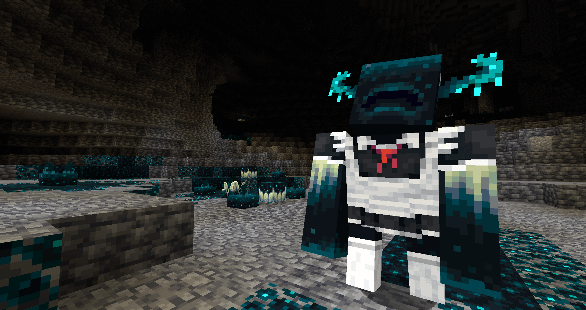 砂利馬 マイクラ ウォーデンが メイド服 姿になるリソースパックが登場 深淵の監視者はメイド服を着せられて何を思うのか T Co 6fc6vvme08 Minecraft マインクラフト T Co Nntzsd8inx Twitter